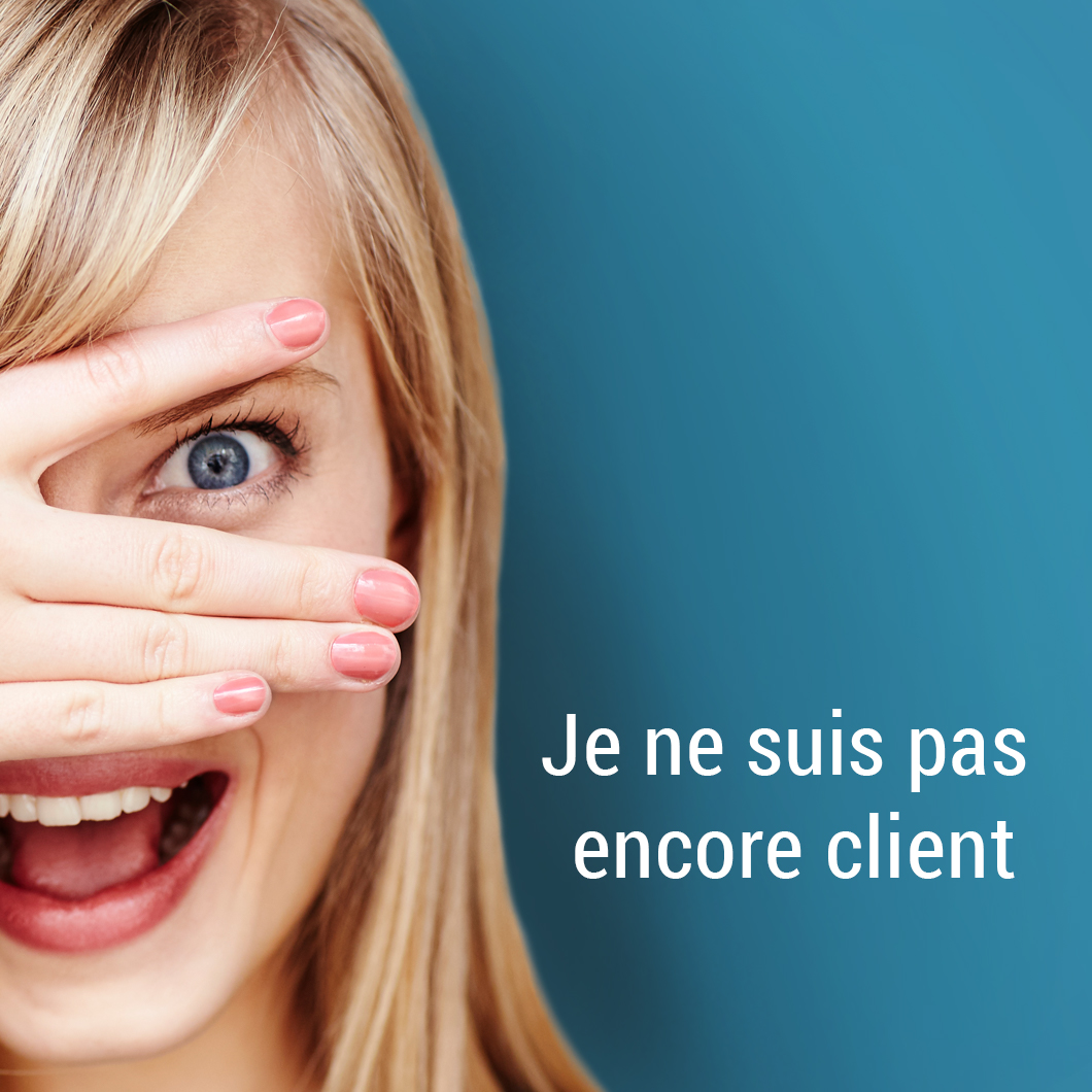 Je ne suis pas encore client